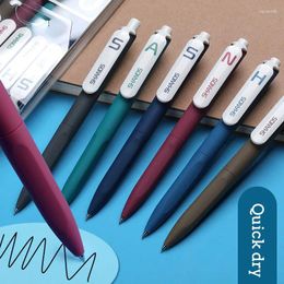 6PCS/BOX Retro SeriesSeries Colorful Pen Set Stationary Gel Pens Creative Stationery Gifts School Signing Office Supplies