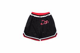 Mens short high street shorts Nylon basketball shorts loose fashion top clothing Geometric letter printed pant 9 style balck white red Beach Pants size s-xl