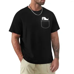 Men's Polos Undertale Dog Pocket Tee T-Shirt Tops Korean Fashion Graphic T Shirts Anime Men Workout Shirt