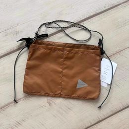 Duffel Bags AND WANDER 2023 Men's Shoulder Crossbody Travelling Bag Cordura Fabric Durable Waterproof Outdoor Function Tear Resistant