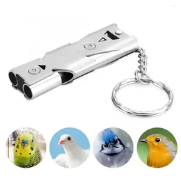 Other Bird Supplies Birds Ultrasonic Training Whistle Stainless Steel Return To Nest Tool For Parrot Pigeon