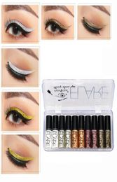 10 pcsset 5 colors White Gold Glitter Eyeshadow Waterproof Makeups Lasting Long Long Liquid Cosmetic Tools Waterproof Eyel J5L36074972