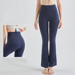 Women's Flare Yoga Pants V Waist Flared Leggings High Waisted Bootcut Workout Pants Tummy Control