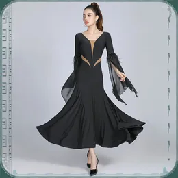 Stage Wear Ballroom Dress Waltz Competition Costume Performance Dance Sexy Backless Dancewear Ball Gowns Evening Party Dresses