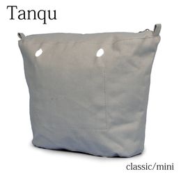 Evening Bags TANQU Waterproof Inner Bag Organizer Insert Zipper Pocket for Classic Mini Obag Canvas Material O 231023