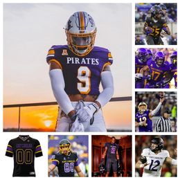 East Carolina Pirates Football Jersey 52 Xavier McIver 99 J.D. Lampley 92 CJ Mims 13 Eric Doctor Jr. 26 Isaiah Brown-Murray 11 Jeremy Lewis