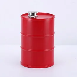 Hip Flasks Wine Jug Smooth Surface Oil Drum Food Grade Storage Convenient Camping Whisky Flagon