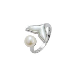 Jewelry Settings S925 Sterling Sier Pearl Ring Settings Fashion K Gold Fishtail Mermaid Mounts Accessories Ps4Mjz102 Drop Delivery Dhapg