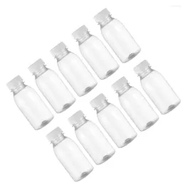 Water Bottles 20 Pcs Leak Proof Travel Containers Milk Bottle Transparent Tea Drinking Child