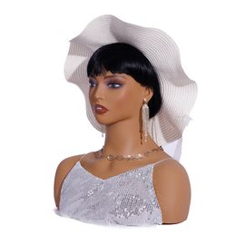 USA Warehouse Free ship Mannequin Heads Pro Female Plastic Abstract Mannequin Manikin Head Model Wig Hair Display Stand