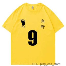 Men's T-Shirts Men's T Shirts Summer Tee Shirt Kageyama Tobio Haikyuu Cartoon T-Shirts Men Hip Hop Fashion Funny Tops Brand Casual Mens fashion U7KL