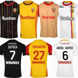 23/24 Club Team Soccer RC Lens Jersey 3 MACHADO 27 GUILAVOGUI 7 SOTOCA 9 WAHI 4 DANSO 30 SAMBA 6 ABDUL SAMED 18 DIOUF 11 FULGINI 28 THOMASSON 24 GRADIT Football Shirt Kits