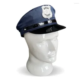 Berets Children's Cap Flat Top Hat Toy Cos Role-playing Children Play House Props Uniform