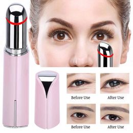 Face Care Devices Usb Electric Eye Massager Lip Antiaging Charging Beauty Instrument to Remove Wrinkles Black Massage Portable 231023