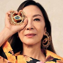 Brincos de argola exagerados estilo barroco liga grandes olhos para mulheres moda jóias vintage étnico orelhas acessórios chegada