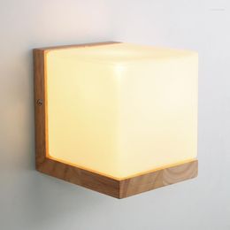 Wall Lamps Modern Fashion Mix And Match Easy To Instal E27 5W AC90-260V Solid Wood Lamp Body Living Room / Bedroom Light