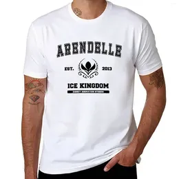 Men's Polos Arendelle Ice Kingdom T-Shirt Custom T Shirts Design Your Own Plus Size Men Clothing