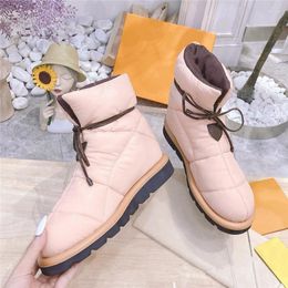 Boots XPAY Snow Women Down Ankle Winter Waterproof Warm Lace Up Casual Shoes Top Quality Woman