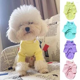 Dog Apparel Pet Puppy Cats Warm Long Sleeve Shirt Clothes Flower Accessory Cosplay Two-leg For Small Dogs