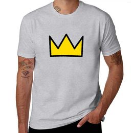 Men's Polos Yellow Crown Sweater T-Shirt Anime Animal Print Shirt For Boys Sweat Shirts Men