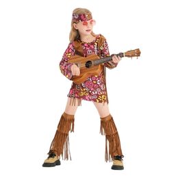 Halloween Costume Women Designer Cosplay Costume Halloween Carnival Stage Performance Adult Children's Concert Hippy Rock Female Youth Clothing