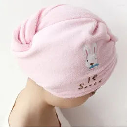 Towel Magic Microfiber Hair Quick Dry Animal Powerful Absorbent Wrap Hat Shower Cap Bath CB4201/o