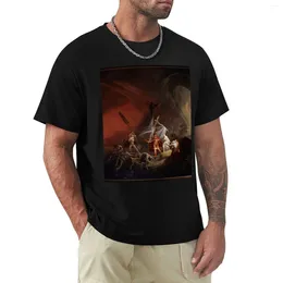 Men's Polos Aeneas And The Sibyl Old Masters Reproductions T-Shirt Boys Animal Print Shirt Graphic T Shirts Fitted For Men