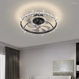 Smart LED Ceiling Fan Lamp Moving Head Home Bedroom Suitable For Restaurant Study Room