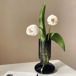 Vases Flower Vase For Home Decor Glass Bonsai Terrariums Plants Table Ornaments Decorative Nordic