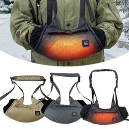 Sports Gloves Electric heating Warm hand muffins Cold weather Quick heating Hot gloves Waistpack Outdoor hunting Ski camping Fish 231023