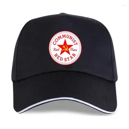 Ball Caps Communist Red Star CCCP Men Est Communism Marxism Socialism Cotton Top Baseball Cap Plus Size