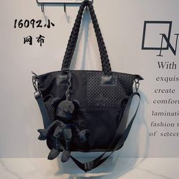 High quality Waterproof Oxford Large Capacity Canvas Girl Shoulder Hand Bucket Bag Female Crossbody Bags For Women Casual Tote