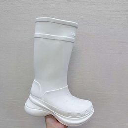 Ankle boots balenciashoes Rubber Boots Outdoor Rain Boot Long Sleeve 0CBKL