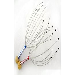 Head Massager 1Piece Beauty Health Care Mas Relaxation Octopus Scalp Masr Scratcher Random Color3029533 Drop Delivery Dhks7