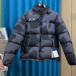Designer High Street Fashion Northern Winter Outdoor Down Jacket Pure Cotton Letter Embroidered Men and Women Wear Warm Clothes Gaqy