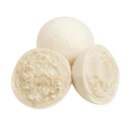 Top 7cm Reusable Laundry Clean Ball Natural Organic Laundry Fabric Softener Ball Premium Organic Wool Dryer Balls