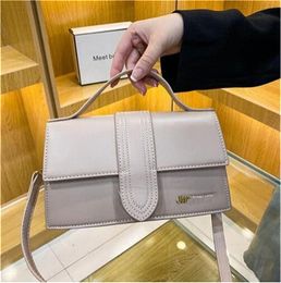 02 2023 fashion classical Women's bag Summer spring new solid letter Colour fashion PU Handbags shoulder small square bag