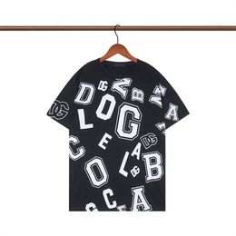 New Luxury T-shirt Designer Quality Letter T-shirt Short sleeve Spring/Summer trendy Men's T-shirt Size M-XXXL G2