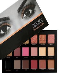 18 Colour Rose Gold Eyeshadow Makeup Palette Matte Shimmery Metallic Finish Natural longwearing Pressed Eye Pigmented Shadow Palet2629012