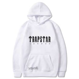 Trapstar Tracksuit Men's Hoodies & Sweatshirts Mens Casual Hoodies Fashion Womens Trap Star Print Hooded Tops Couples Loose Clothing Asian Size M-3xl J69Y