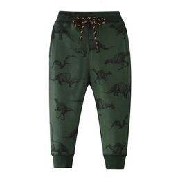 Pantaloni Metri da salto 2-7T Ragazzi Ragazze Pantaloni sportivi Pantaloni Autunno Primavera Dinosauro Coulisse Pantaloni per bambini Pantaloni Sport Harm Pantaloni per bambini 231023