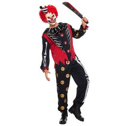 Halloween Costumes Cos Horror Sexy Funny Adults And Kids Halloween New Skeleton Costumes Horror Haunting Clown Joker Stage Costume Set