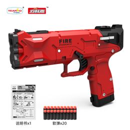 Fire Phenix Soft Bullet Toy Gun Pistol Blowback Foam Dart Blaster Shooting Model For Adults Boys Children CS Fighting Games0018