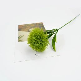 Top single stem dandelion Artificial flowers dandelion Plastic Flower Wedding decorations length about 25cm Table Centrepieces