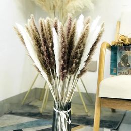 Decorative Flowers 15pcsmariage Pampas Decoration Natural Dried Artificial Home Wedding Living Room Accessories Long Bouquet