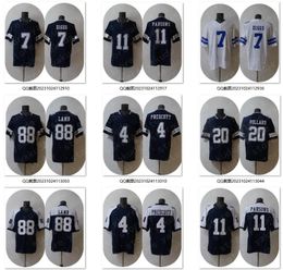 Boys Rugby Football Jerseys Stitched Parsons Prescott Lamb Diggs E.Smith Staubach Lawrence Dhgate Customized Football Jerseys Yakuda Online Shop Jersey Tops