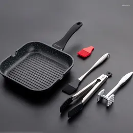 Pans Steak Cooking Durable Nonstick Frying Pan Sandwich Breakfast Gas Induction Cooker Saucepan Panelas Cookware Kitchen Utensils