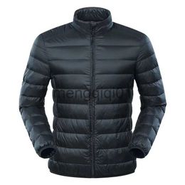 Men's Down Parkas Down Jacket Men's Ultra Light Down Jacket Men Duck Down Windbreaker Lightweight Feather Coats New Chaqueta De Abajo Para Hombres J231024