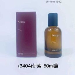 Parfum Luxury Brand Aesop Tacit de Perfume 50ml Miraceti Karst Fragrance Eau 1.6fl.oz Men Women Long Lasting Smell EDP Cologne High Version Quality Spray Perfumes6PRD