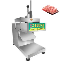 Electric Meat Slicer Household Beef And Mutton Rolls Slicer Machine Multifunctional Frozen Meat Cutter Machine